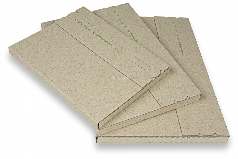 Kalenderverpackung aus Graspapier