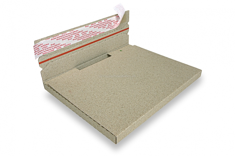 Kalenderverpackung aus Graspapier