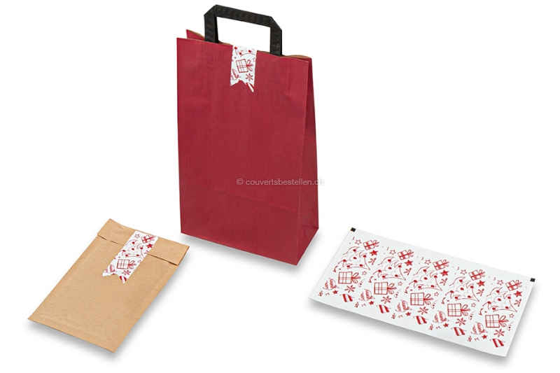 Längliche Verschlusssiegel Weihnachten - Weihnachtsdekoration