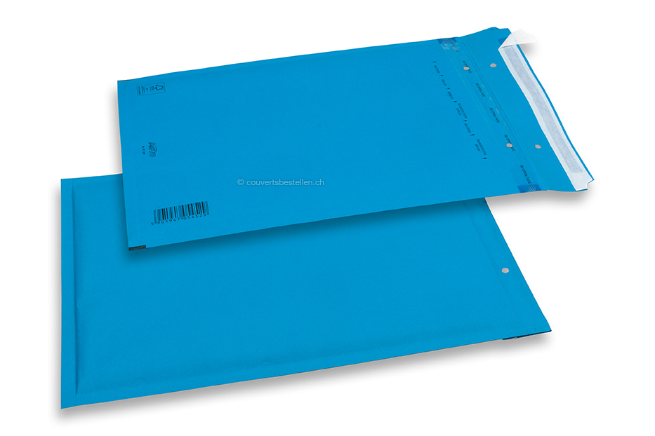 Luftpolstertaschen farbig - Blau, 80 Gramm 230 x 324 mm