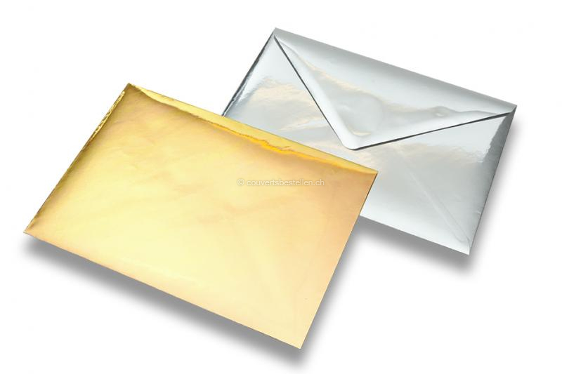 Metallic glänzende Couverts
