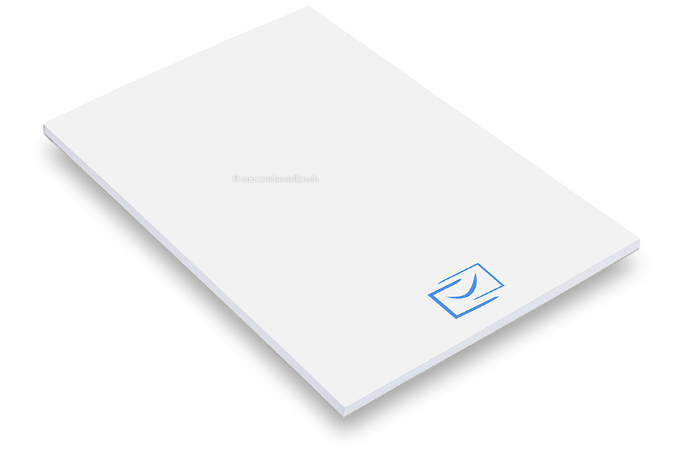 Personalisierte Schreibblöcke - 210 x 297 mm mm, ohne Umschlag