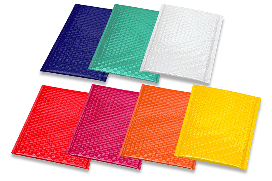 Hochglanz Luftpolstertaschen