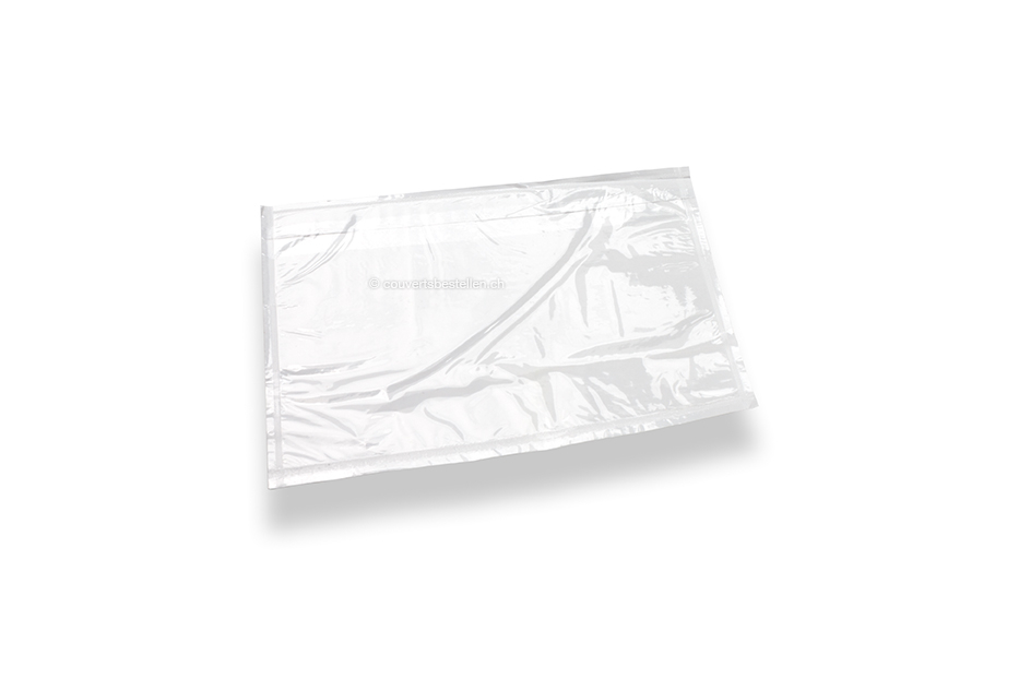Lieferscheintaschen ohne Aufdruck - A6, 122 x 165 mm