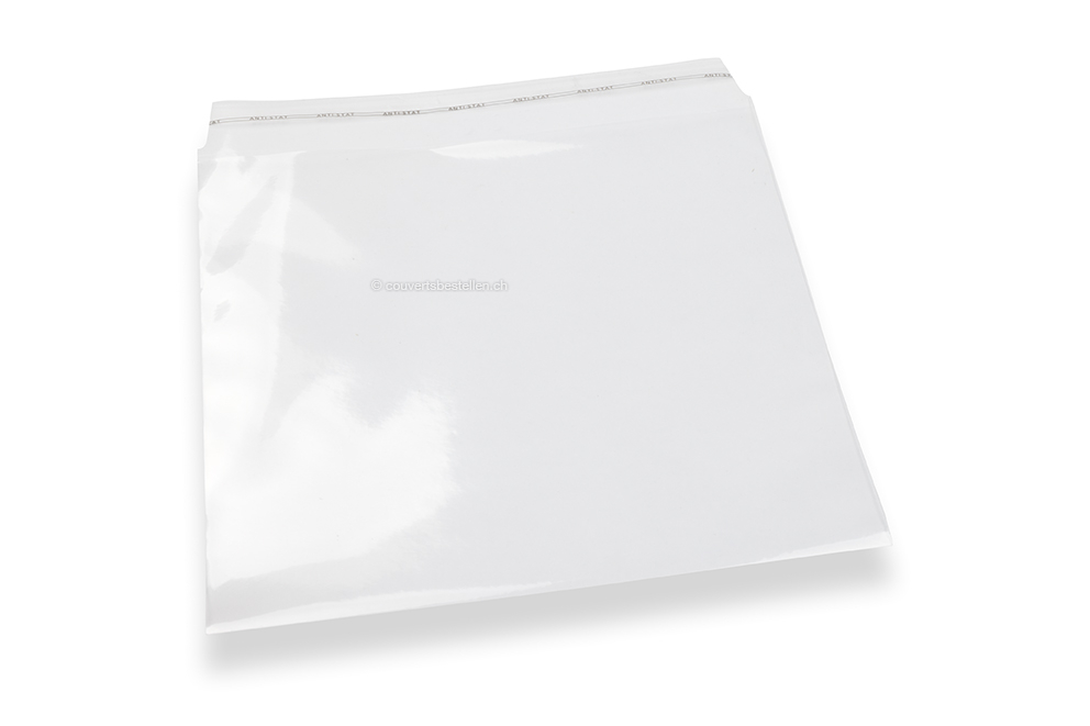 Kunststoffcouverts Transparent CPP 220 x 220 mm